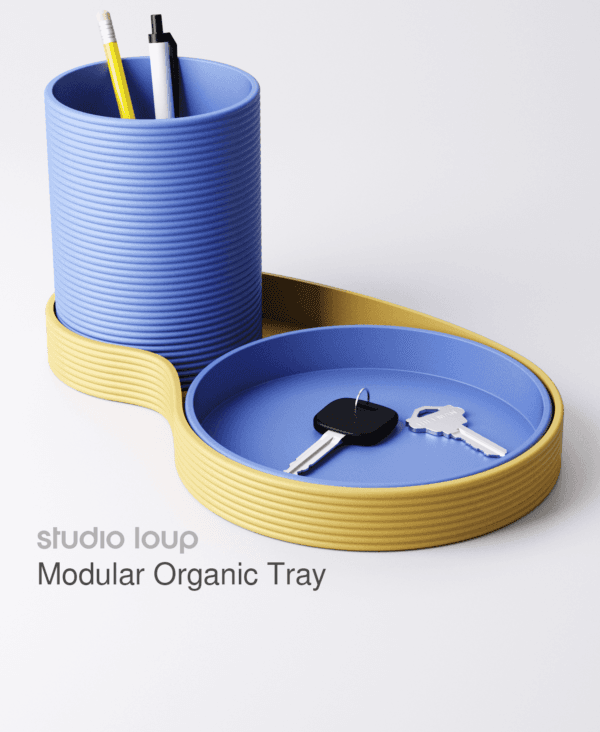 Modular Organic Tray by Studio Loup