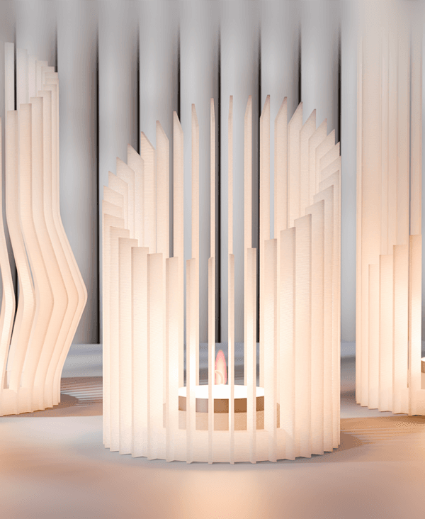 Chandelier design "V2" by Arcforms3D ( Variante B )